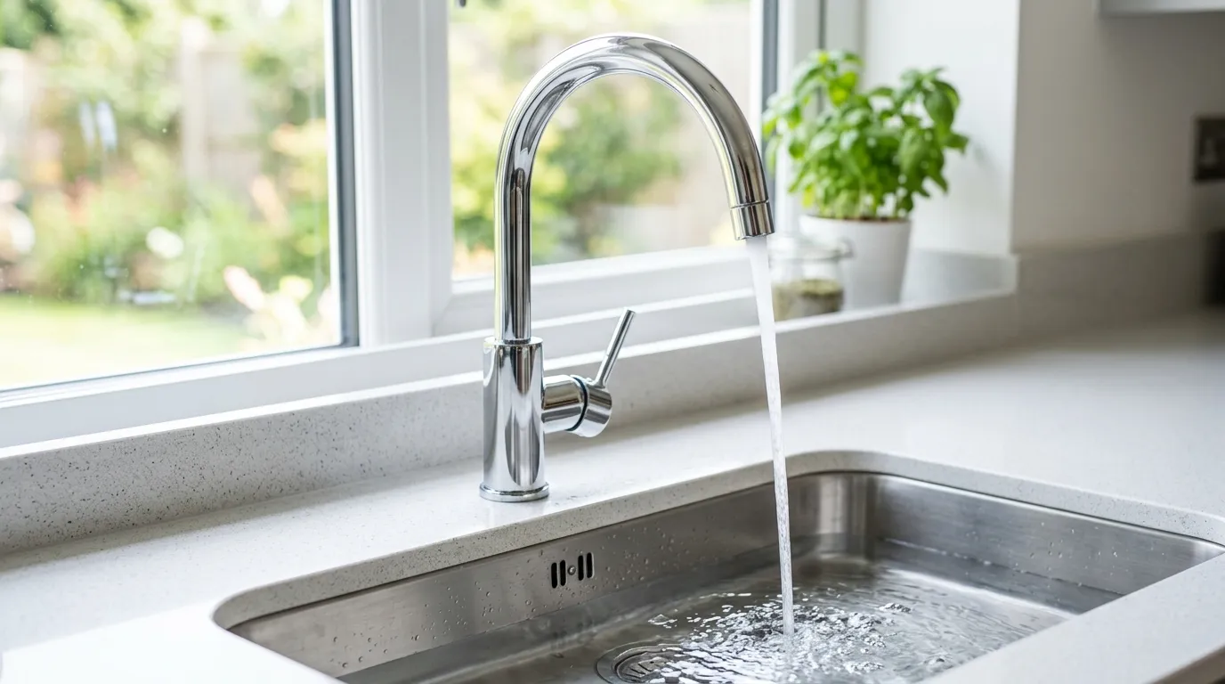 Local Plumbing Master Pros same day plumber fixing a faucet in McDade, TX